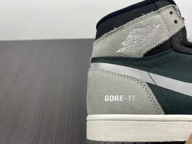 Cheap DB2889-001 High Particle 1 Gore-Tex Retro Element Jordan Black Grey 0601